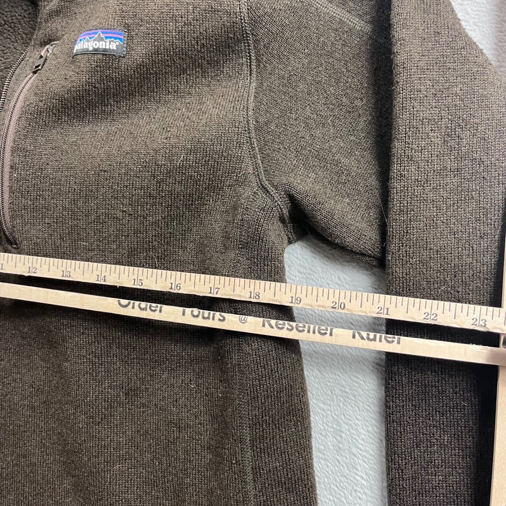 Patagonia Better Sweater 1/4-Zip Pullover Industrial Green 25523 FA19 Mens M - Picture 4 of 9